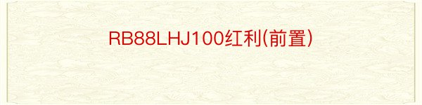 RB88LHJ100红利(前置)